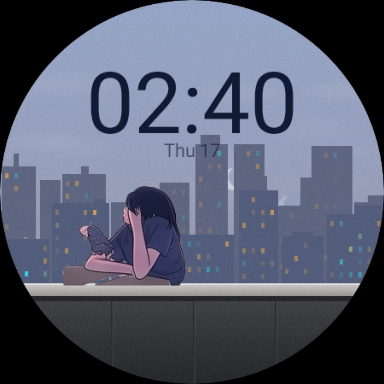 Day Shift at 02:40, rest pose
