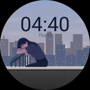 Day Shift at 04:40, lean pose
