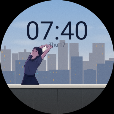Day Shift at 07:40, reach pose