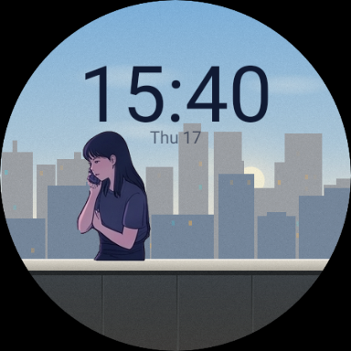 Day Shift at 15:40, think pose