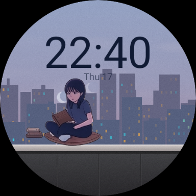 Day Shift at 22:40, study pose