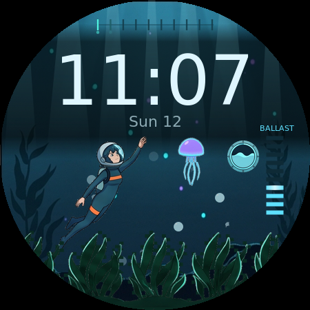 Deep Current at 11:40, surface ascent pose