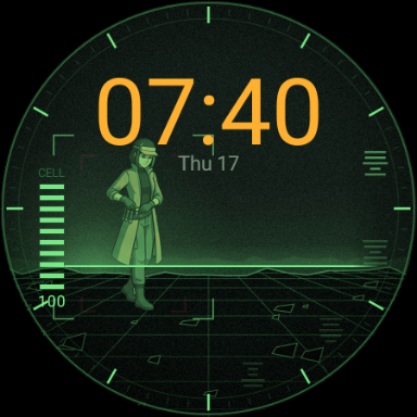 Field Scan at 07:40, pack pose