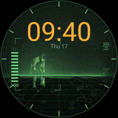 Field Scan at 09:40, mark pose