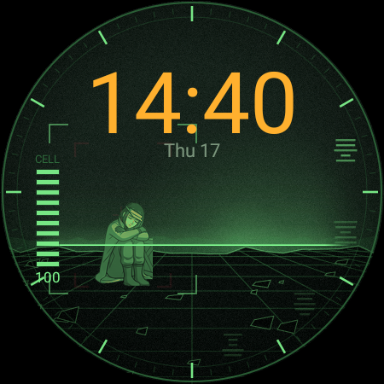 Field Scan at 14:40, nap pose
