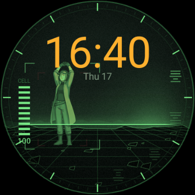 Field Scan at 16:40, stretch pose