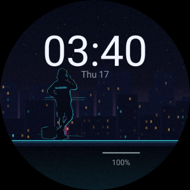 Night Shift at 03:40, call pose
