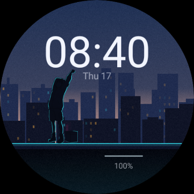 Night Shift at 08:40, stretch pose