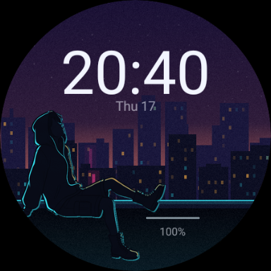 Night Shift at 20:40, music pose